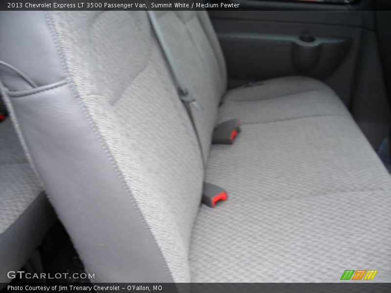 Summit White / Medium Pewter 2013 Chevrolet Express LT 3500 Passenger Van