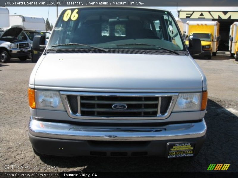 Silver Metallic / Medium Flint Grey 2006 Ford E Series Van E150 XLT Passenger