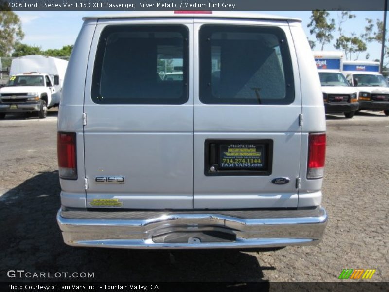 Silver Metallic / Medium Flint Grey 2006 Ford E Series Van E150 XLT Passenger