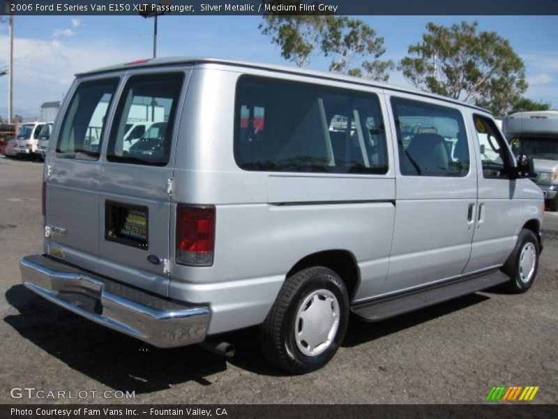 Silver Metallic / Medium Flint Grey 2006 Ford E Series Van E150 XLT Passenger