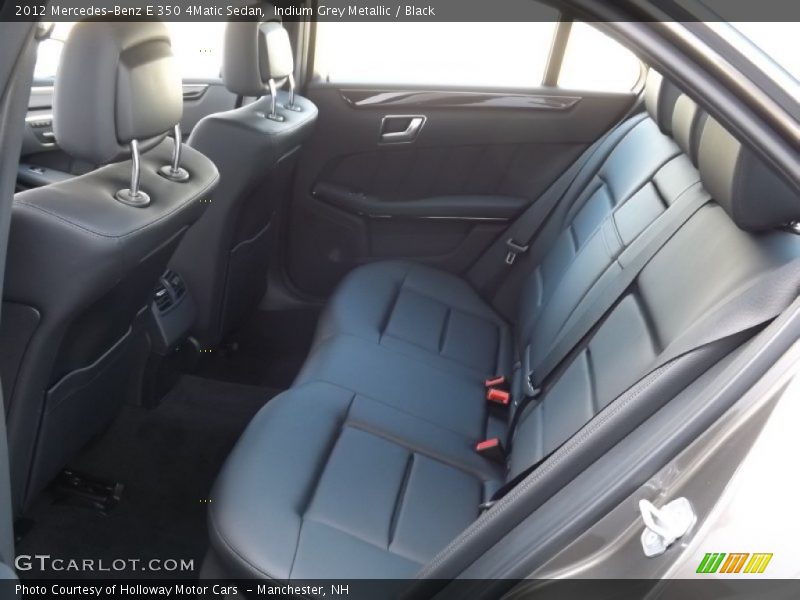 Indium Grey Metallic / Black 2012 Mercedes-Benz E 350 4Matic Sedan
