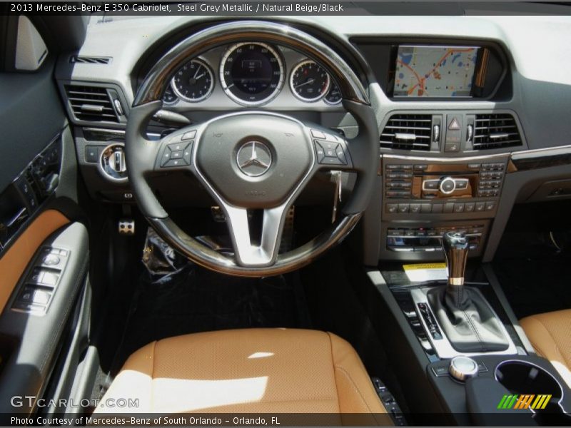 Dashboard of 2013 E 350 Cabriolet