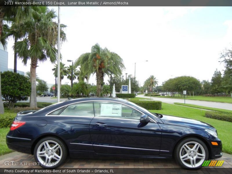  2013 E 350 Coupe Lunar Blue Metallic