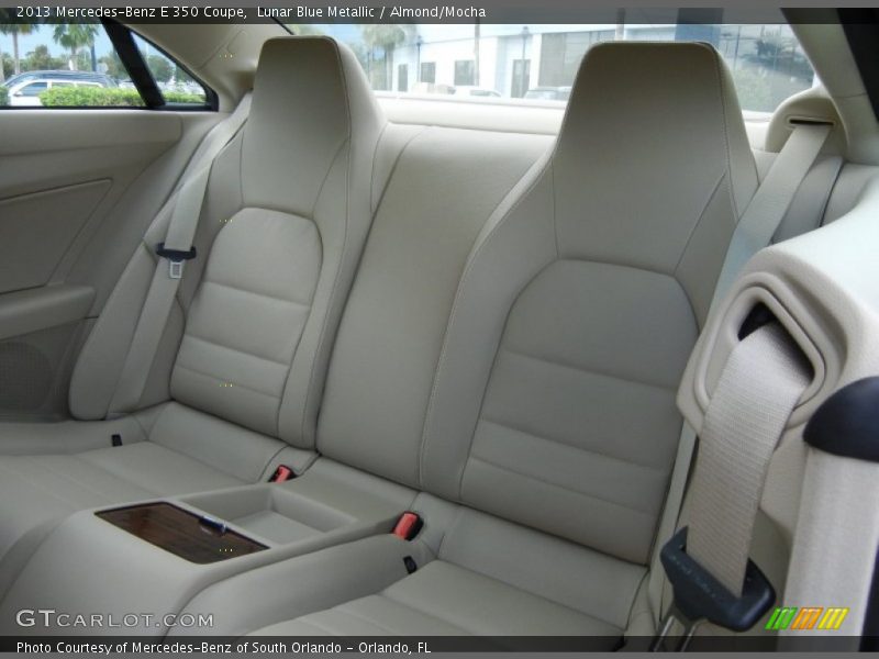 Rear Seat of 2013 E 350 Coupe