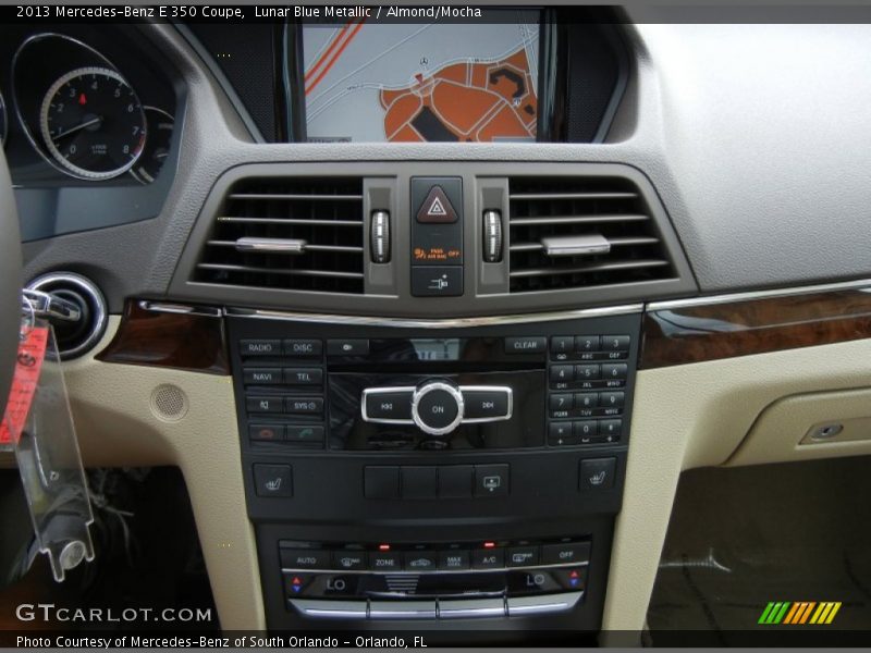 Controls of 2013 E 350 Coupe