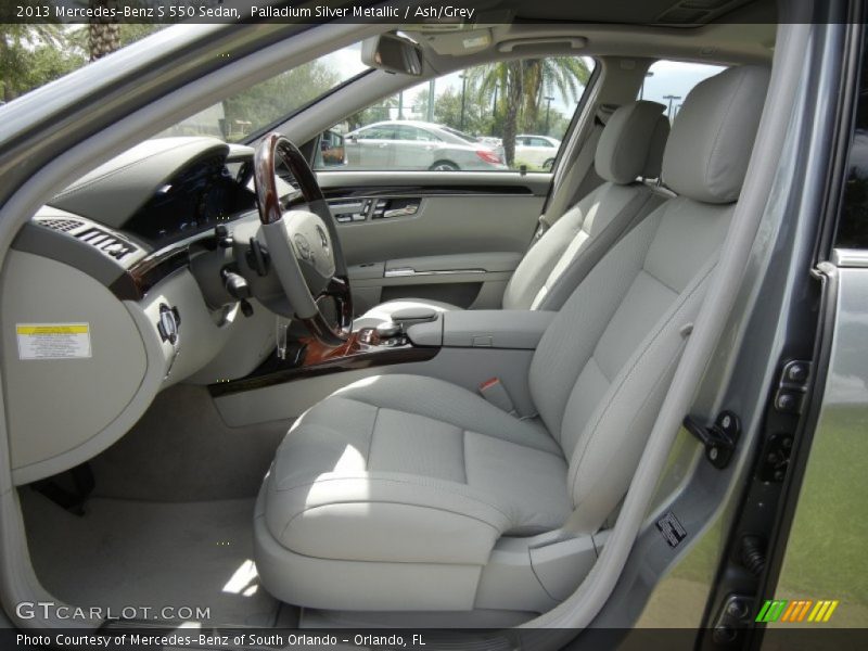 Ash/Grey Interior - 2013 S 550 Sedan 