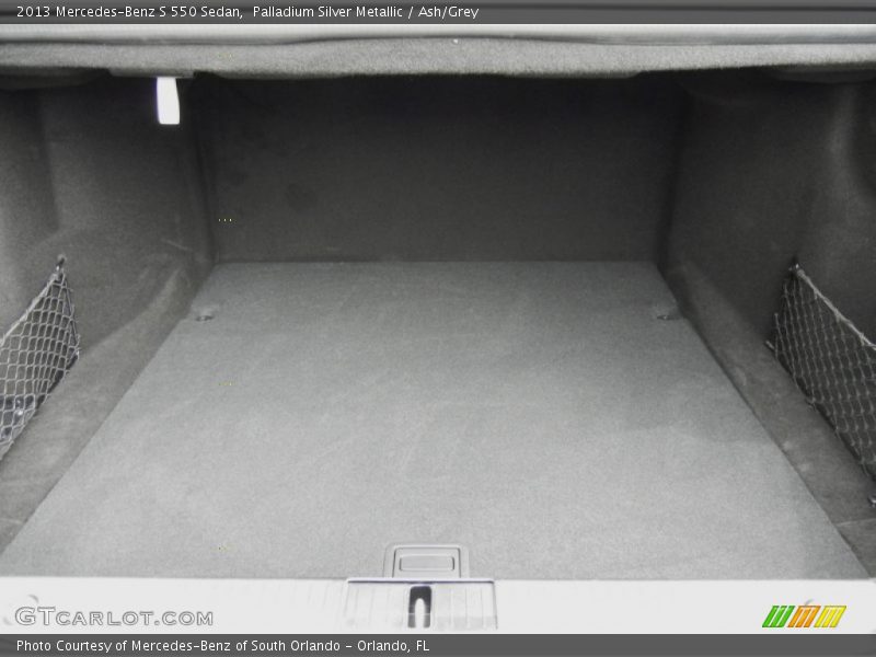 Palladium Silver Metallic / Ash/Grey 2013 Mercedes-Benz S 550 Sedan
