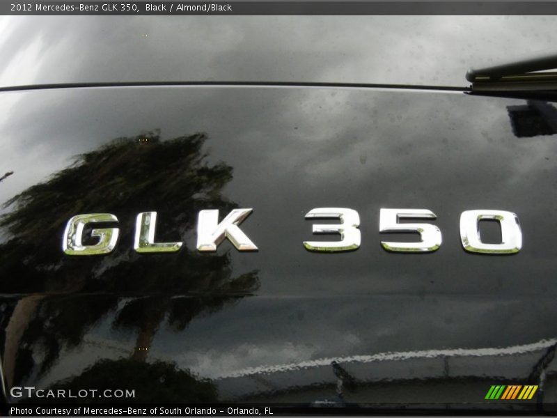Black / Almond/Black 2012 Mercedes-Benz GLK 350
