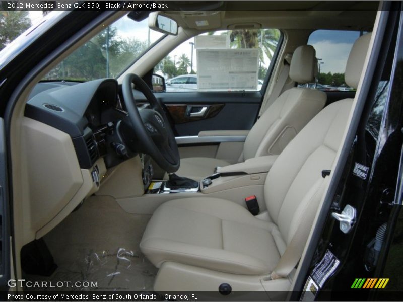 Black / Almond/Black 2012 Mercedes-Benz GLK 350