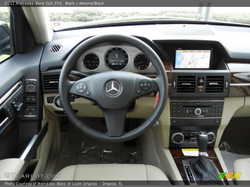 Black / Almond/Black 2012 Mercedes-Benz GLK 350
