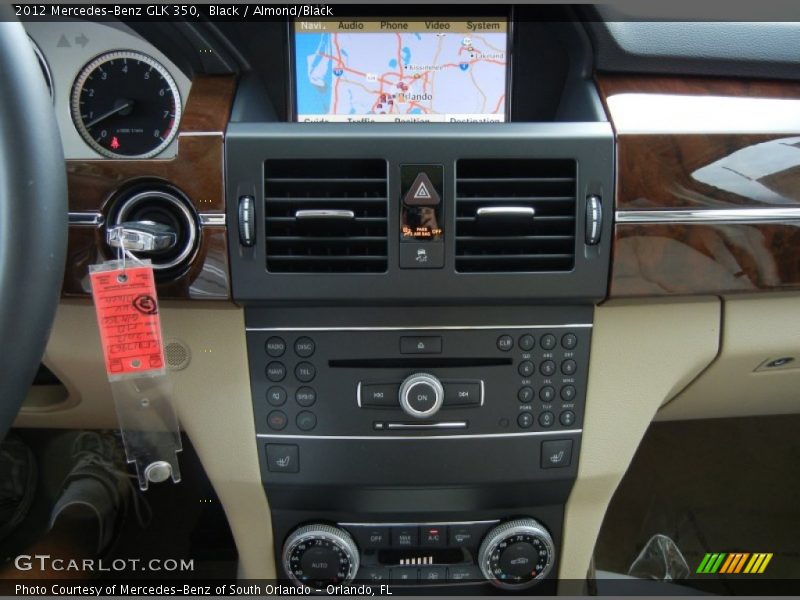 Black / Almond/Black 2012 Mercedes-Benz GLK 350