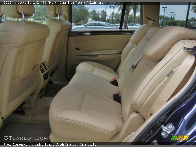 Capri Blue Metallic / Cashmere 2012 Mercedes-Benz GL 450 4Matic