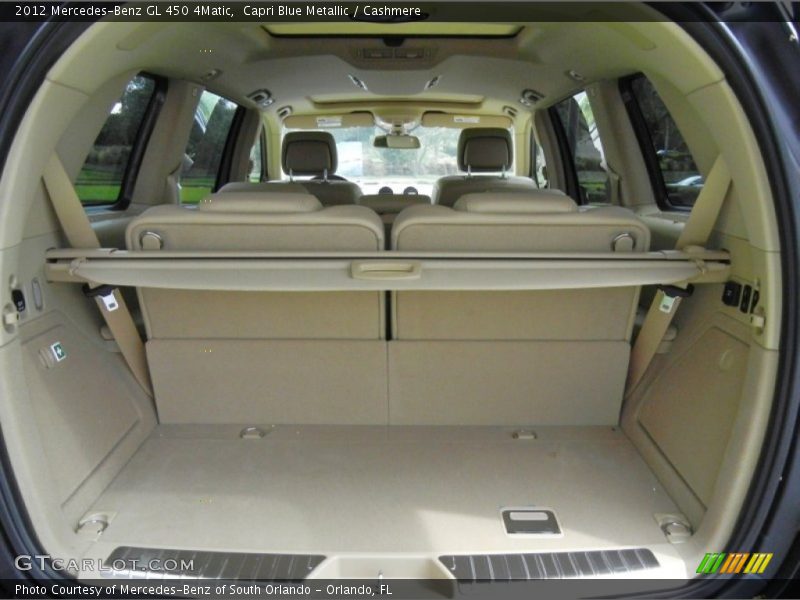 Capri Blue Metallic / Cashmere 2012 Mercedes-Benz GL 450 4Matic