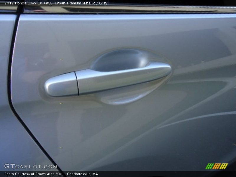 Urban Titanium Metallic / Gray 2012 Honda CR-V EX 4WD