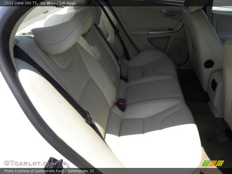 Ice White / Soft Beige 2012 Volvo S60 T5