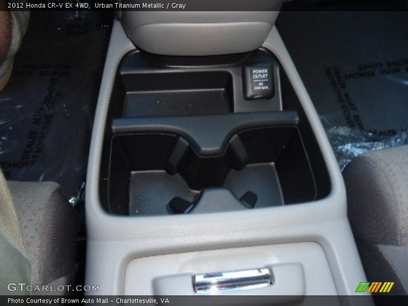 Urban Titanium Metallic / Gray 2012 Honda CR-V EX 4WD