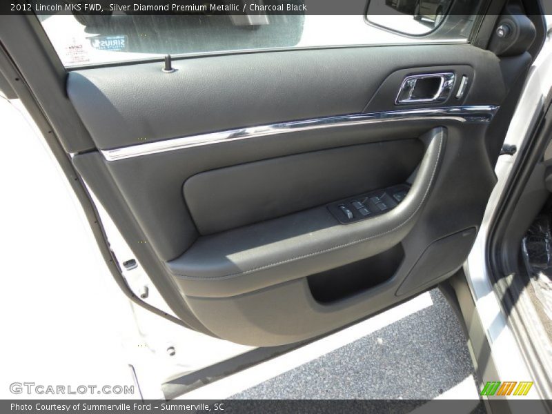 Silver Diamond Premium Metallic / Charcoal Black 2012 Lincoln MKS FWD