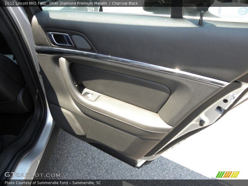 Silver Diamond Premium Metallic / Charcoal Black 2012 Lincoln MKS FWD