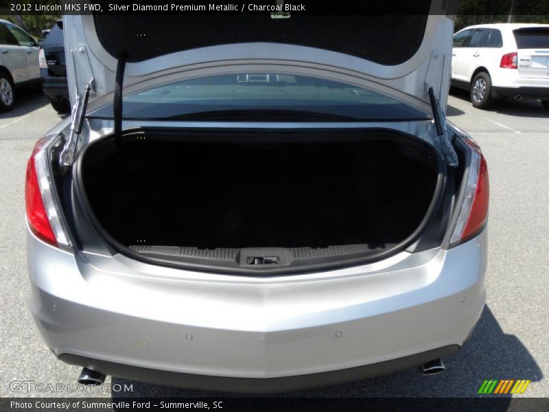 Silver Diamond Premium Metallic / Charcoal Black 2012 Lincoln MKS FWD
