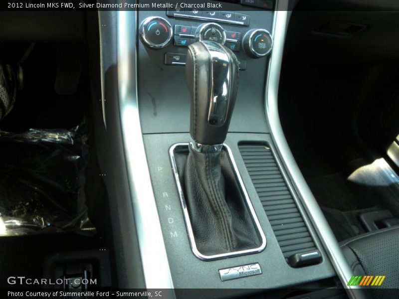 Silver Diamond Premium Metallic / Charcoal Black 2012 Lincoln MKS FWD