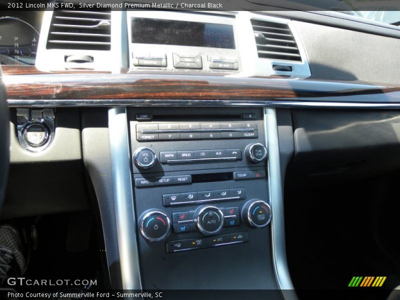 Silver Diamond Premium Metallic / Charcoal Black 2012 Lincoln MKS FWD