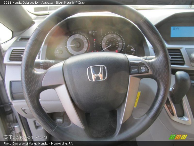 Alabaster Silver Metallic / Gray 2011 Honda Odyssey LX