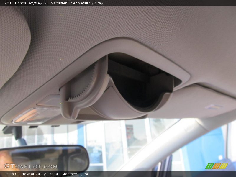 Alabaster Silver Metallic / Gray 2011 Honda Odyssey LX