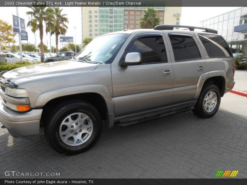 Light Pewter Metallic / Gray/Dark Charcoal 2003 Chevrolet Tahoe Z71 4x4