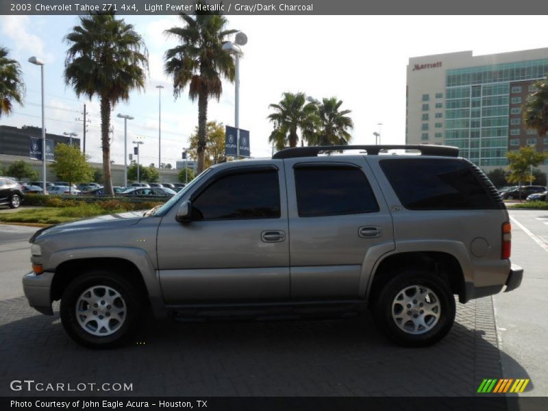 Light Pewter Metallic / Gray/Dark Charcoal 2003 Chevrolet Tahoe Z71 4x4