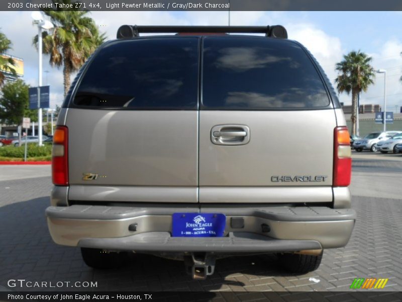 Light Pewter Metallic / Gray/Dark Charcoal 2003 Chevrolet Tahoe Z71 4x4