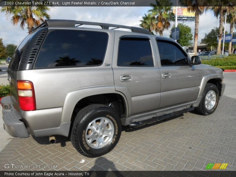 Light Pewter Metallic / Gray/Dark Charcoal 2003 Chevrolet Tahoe Z71 4x4