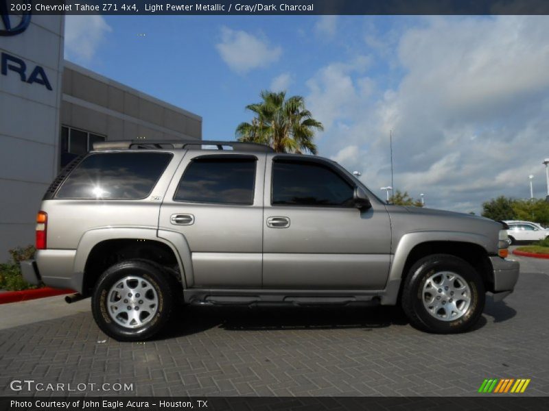 Light Pewter Metallic / Gray/Dark Charcoal 2003 Chevrolet Tahoe Z71 4x4