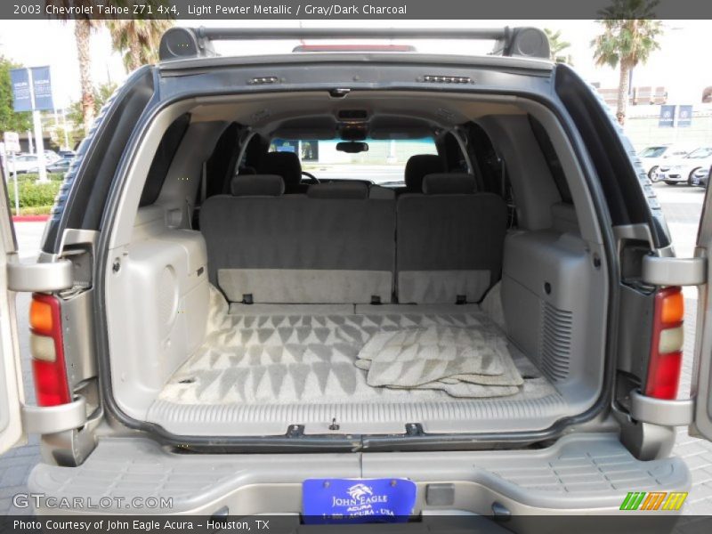 Light Pewter Metallic / Gray/Dark Charcoal 2003 Chevrolet Tahoe Z71 4x4