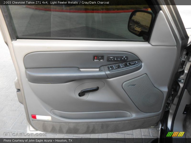 Light Pewter Metallic / Gray/Dark Charcoal 2003 Chevrolet Tahoe Z71 4x4