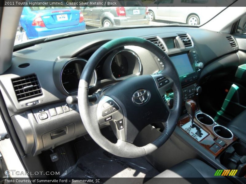 Classic Silver Metallic / Black 2011 Toyota Highlander Limited