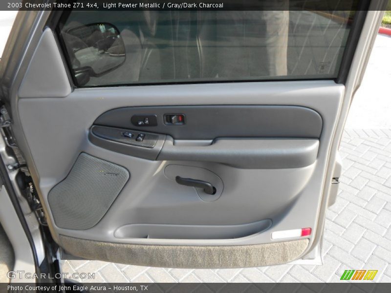 Light Pewter Metallic / Gray/Dark Charcoal 2003 Chevrolet Tahoe Z71 4x4
