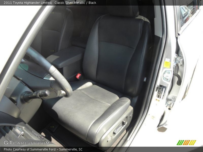 Classic Silver Metallic / Black 2011 Toyota Highlander Limited