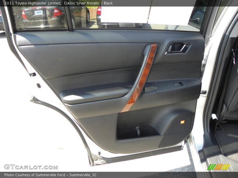 Classic Silver Metallic / Black 2011 Toyota Highlander Limited