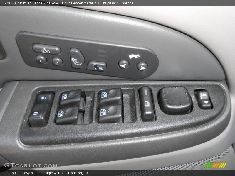 Light Pewter Metallic / Gray/Dark Charcoal 2003 Chevrolet Tahoe Z71 4x4