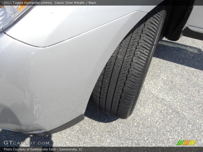 Classic Silver Metallic / Black 2011 Toyota Highlander Limited