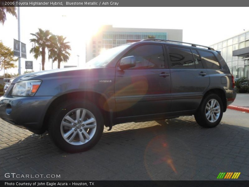 Bluestone Metallic / Ash Gray 2006 Toyota Highlander Hybrid