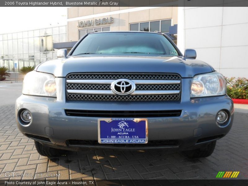 Bluestone Metallic / Ash Gray 2006 Toyota Highlander Hybrid