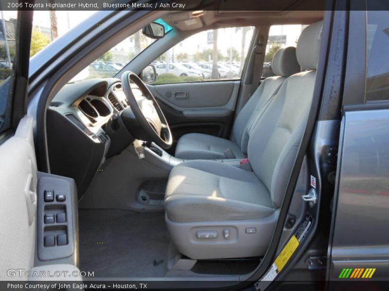Bluestone Metallic / Ash Gray 2006 Toyota Highlander Hybrid