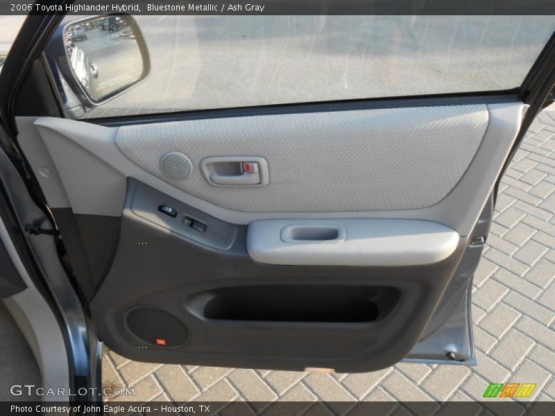Bluestone Metallic / Ash Gray 2006 Toyota Highlander Hybrid