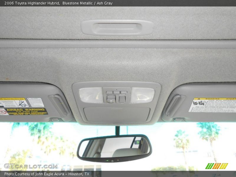 Bluestone Metallic / Ash Gray 2006 Toyota Highlander Hybrid