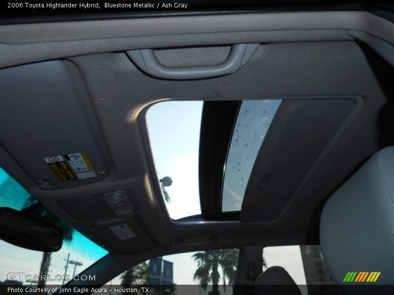 Bluestone Metallic / Ash Gray 2006 Toyota Highlander Hybrid