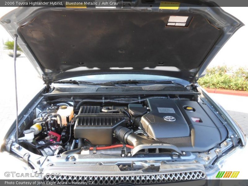 Bluestone Metallic / Ash Gray 2006 Toyota Highlander Hybrid
