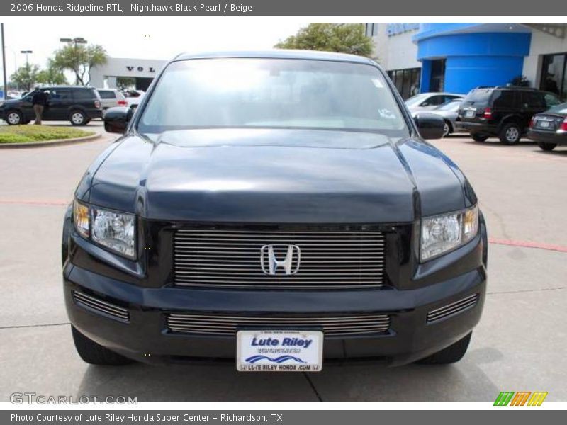 Nighthawk Black Pearl / Beige 2006 Honda Ridgeline RTL
