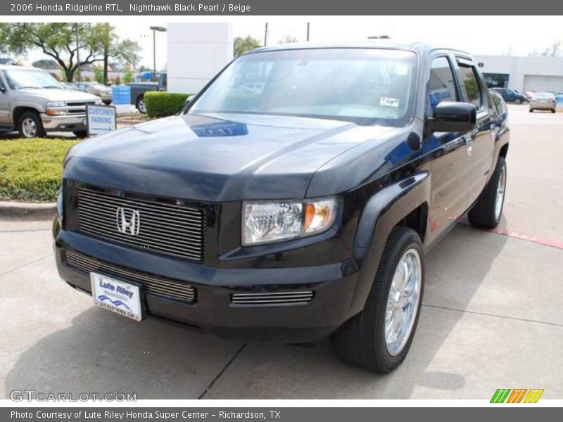 Nighthawk Black Pearl / Beige 2006 Honda Ridgeline RTL