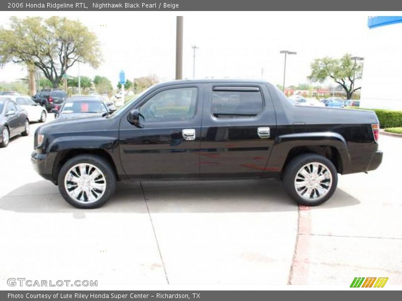 Nighthawk Black Pearl / Beige 2006 Honda Ridgeline RTL